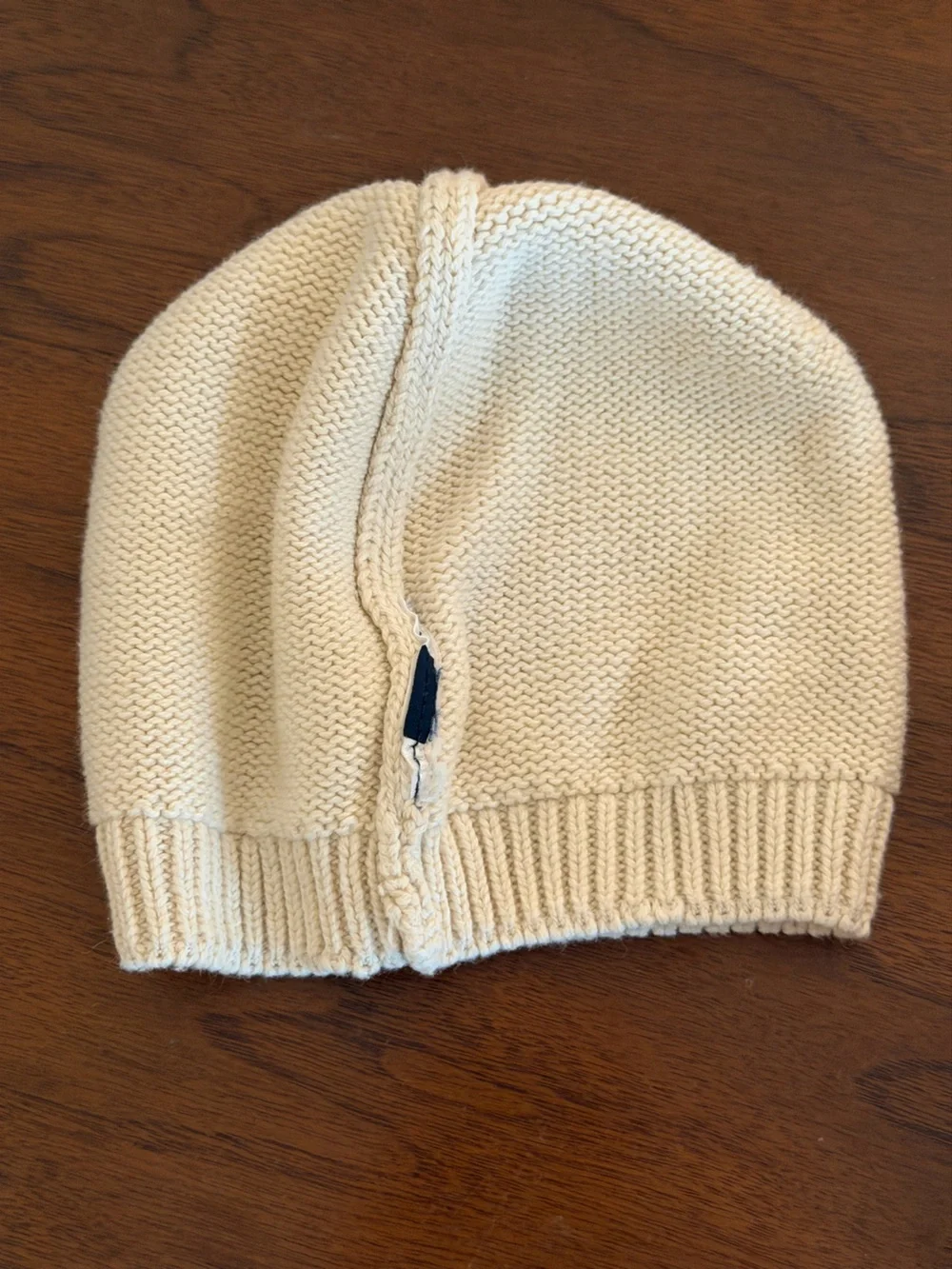 Baby Gap “Boo” Cream Beanie Hat Halloween Unisex Newborn